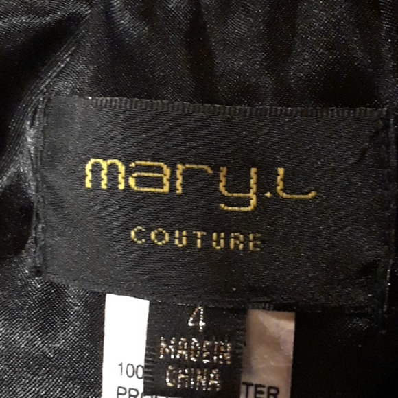 Silk beaded maxi by Mary L. Couture - Picture 8 of 10